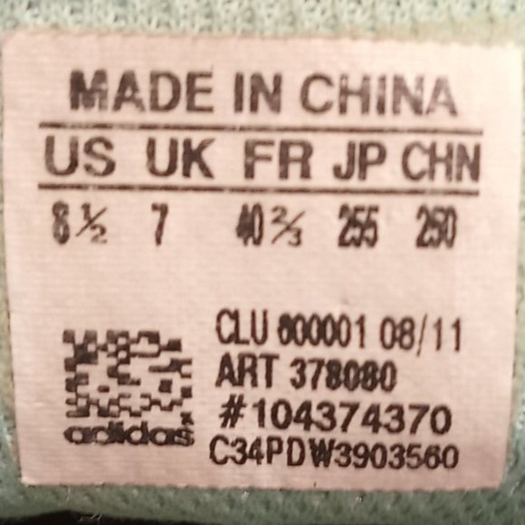 Adidas Pure Boost Running Shoe 378080 Womens 8.5 M - Picture 7 of 8